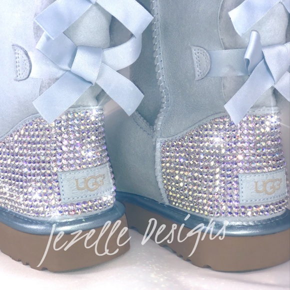 Msg.2.order 💎 UGGS Custom Rhinestone Uggs Swarovski Crystal Ugg Boots - Picture 5 of 17